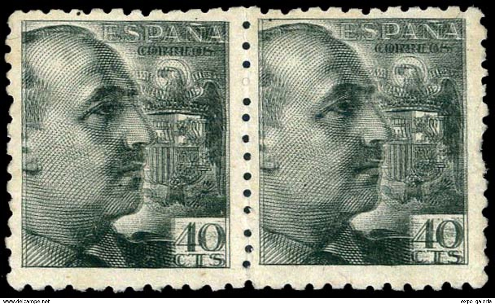 Ed. * 925ed Pareja Variedad Doble Impresión. - Unused Stamps