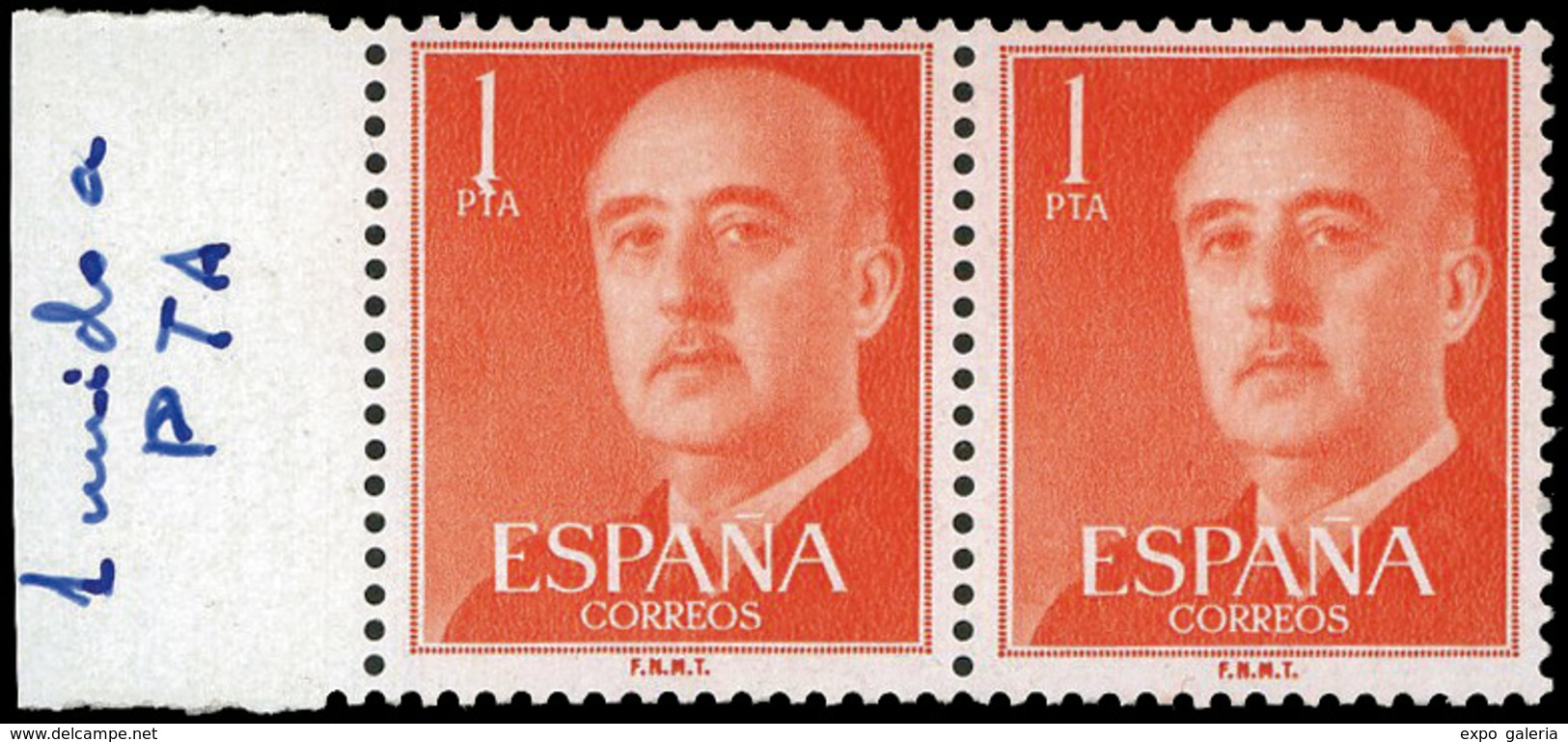 Ed. *** 1153 Pareja. Variedad 1 Sello Unido El Nº1 A Pta. Muy Escaso. No Catalogado. - Unused Stamps