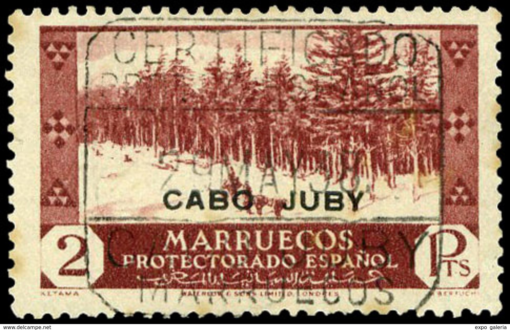 Ed. 0 84 Lujo. Cat. 118€ - Cabo Juby