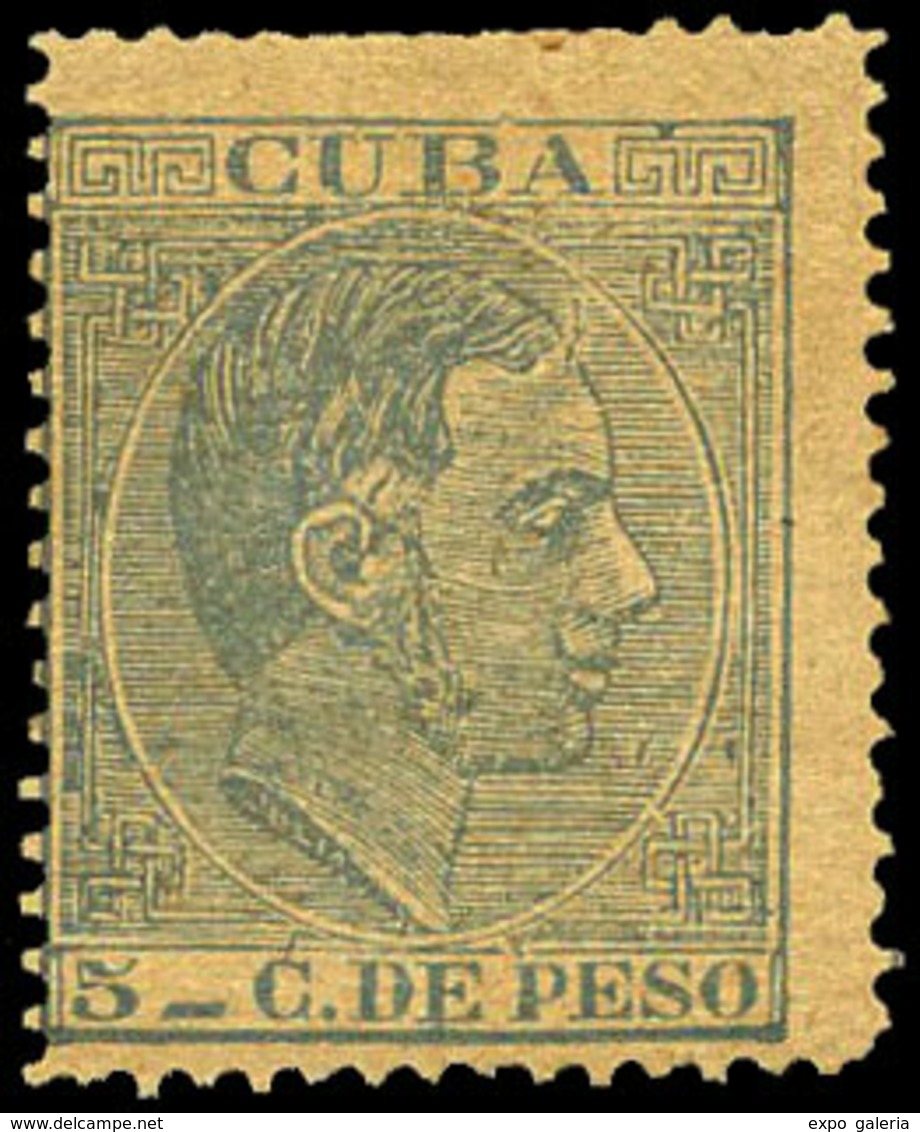 Ed. ** 71F Falso Postal - Cuba (1874-1898)