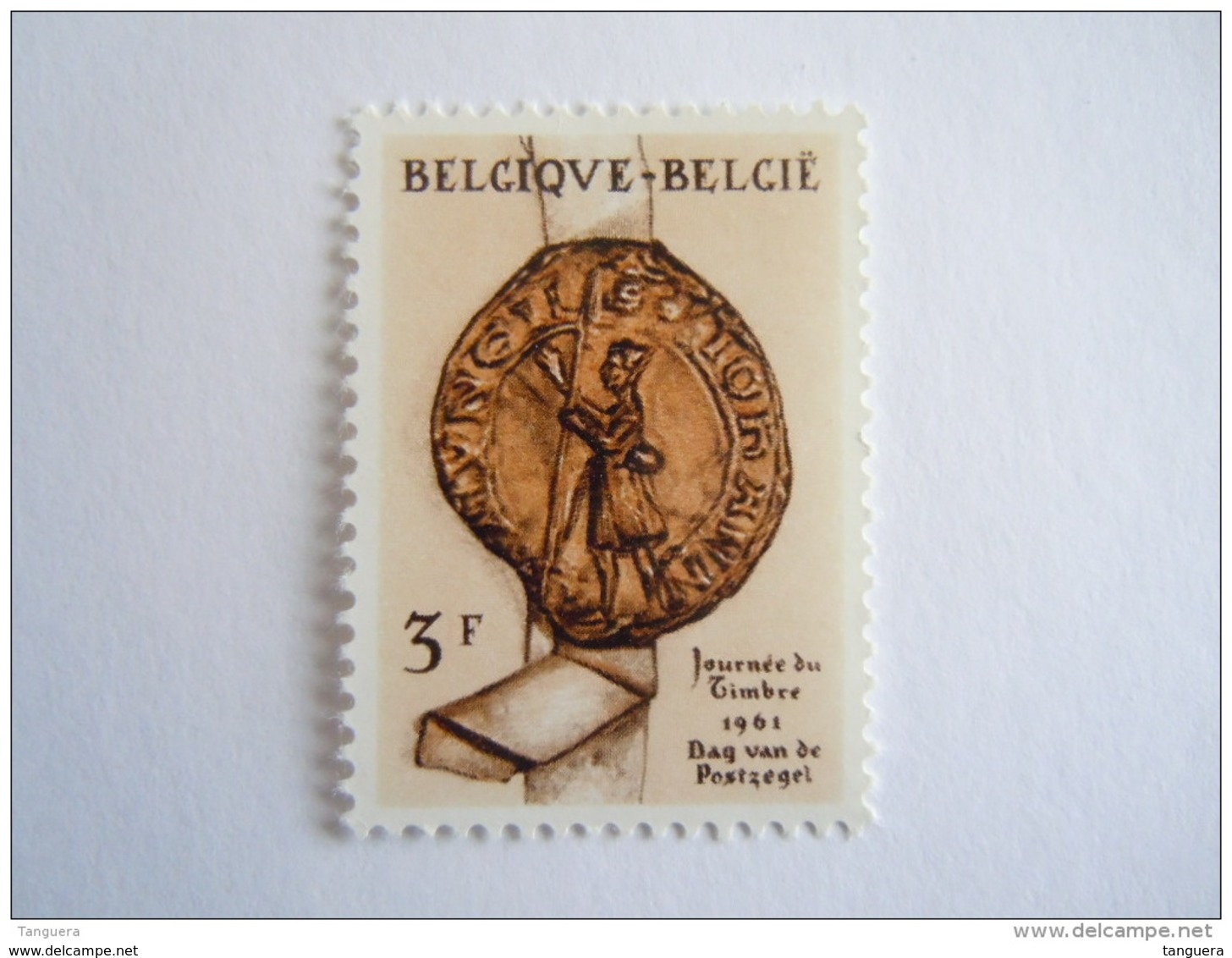 België Belgium 1961 Dag Van De Postzegel Zegel Journée Du Timbre Sceau Yv COB 1175 MNH ** - Nuovi