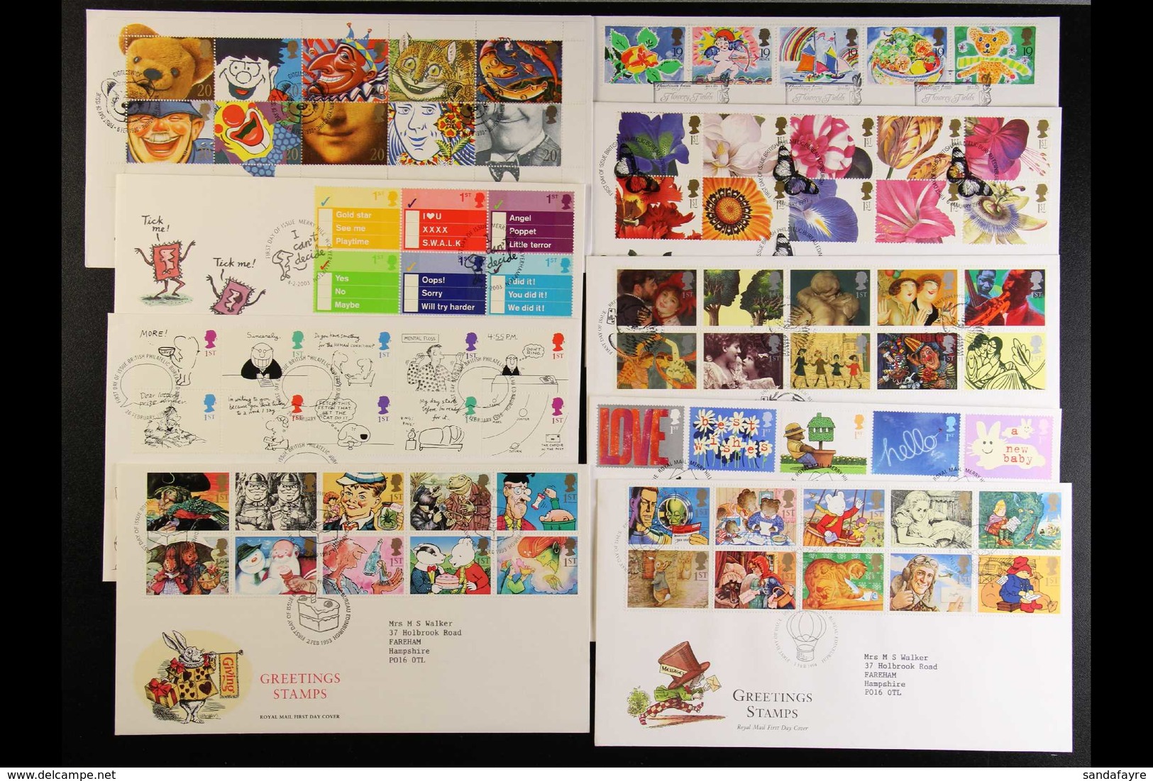 GB.FIRST DAY COVERS - FDC