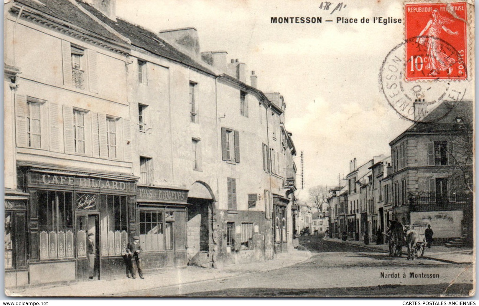 78 MONTESSON - La Place De L'église - Montesson