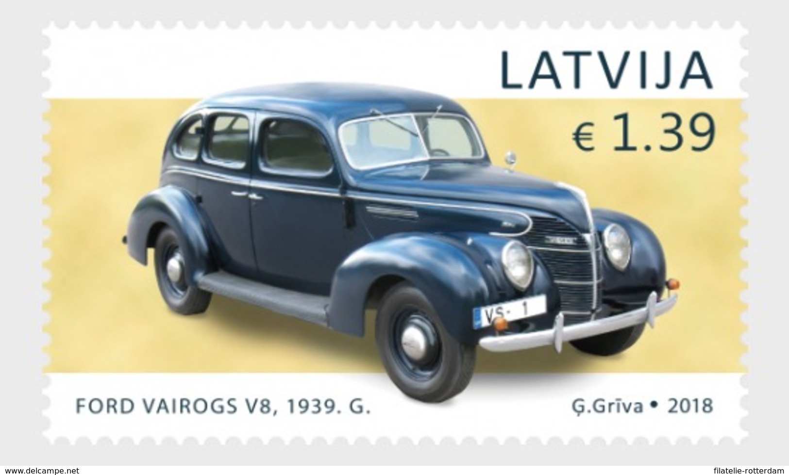 Letland / Latvia - Postfris / MNH - Oldtimers 2018 - Letland