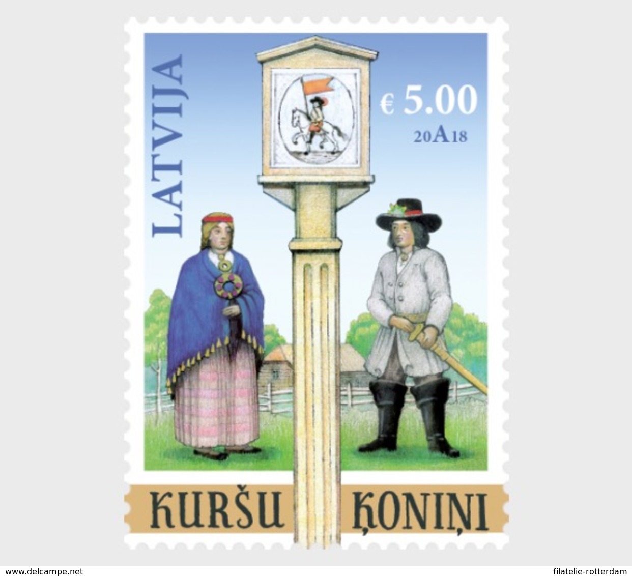 Letland / Latvia - Postfris / MNH - Joint-Issue Met De Bank Van Letland 2018 - Letland