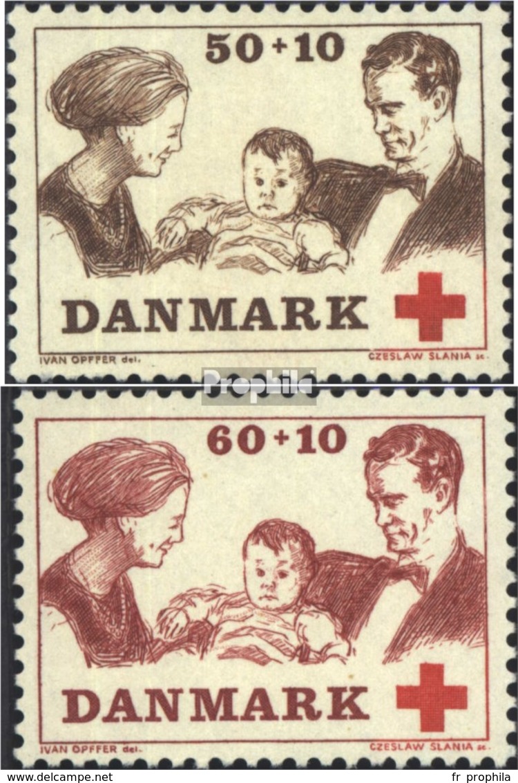Danemark 488-489 (complète.Edition.) Oblitéré 1969 Rouge Cross - Oblitérés