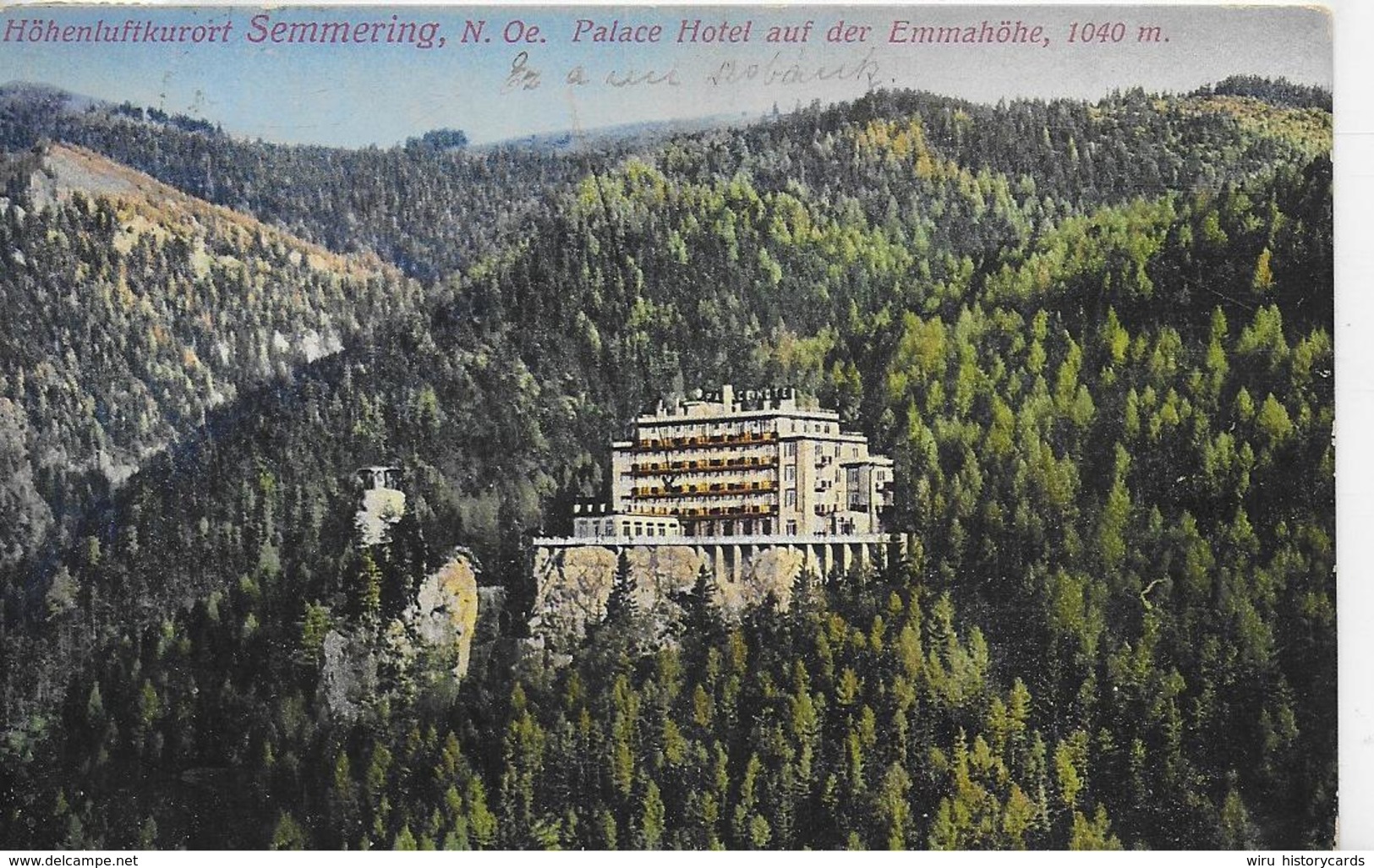 AK 0074  Semmering - Palace Hotel Auf Der Emmahöhe / Verlag Ledermann Um 1914 - Semmering