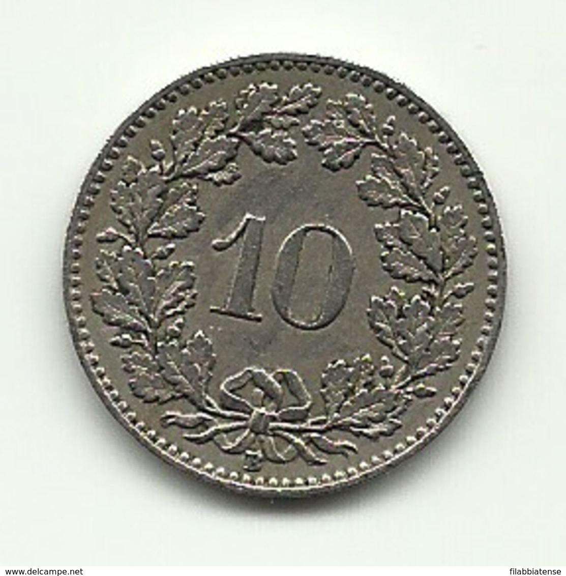 1926 - Svizzera 10 Rappen - Altri & Non Classificati