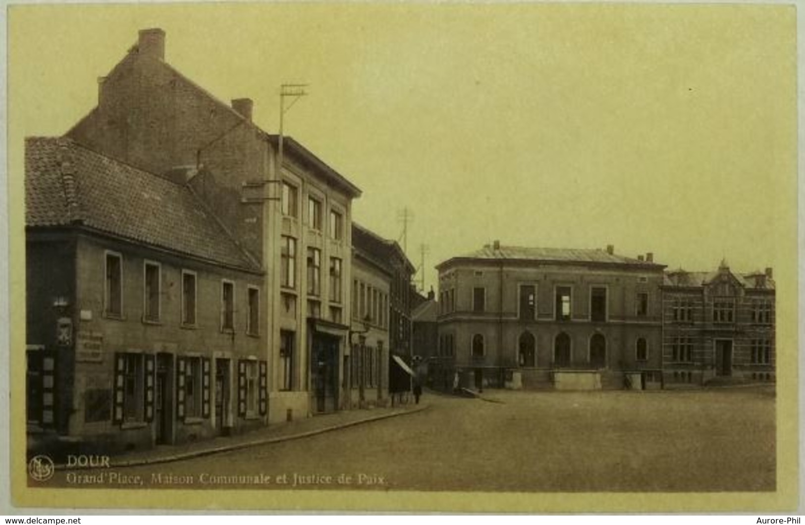 Dour Grand'place, Maison Communale, Justice De Paix - Dour