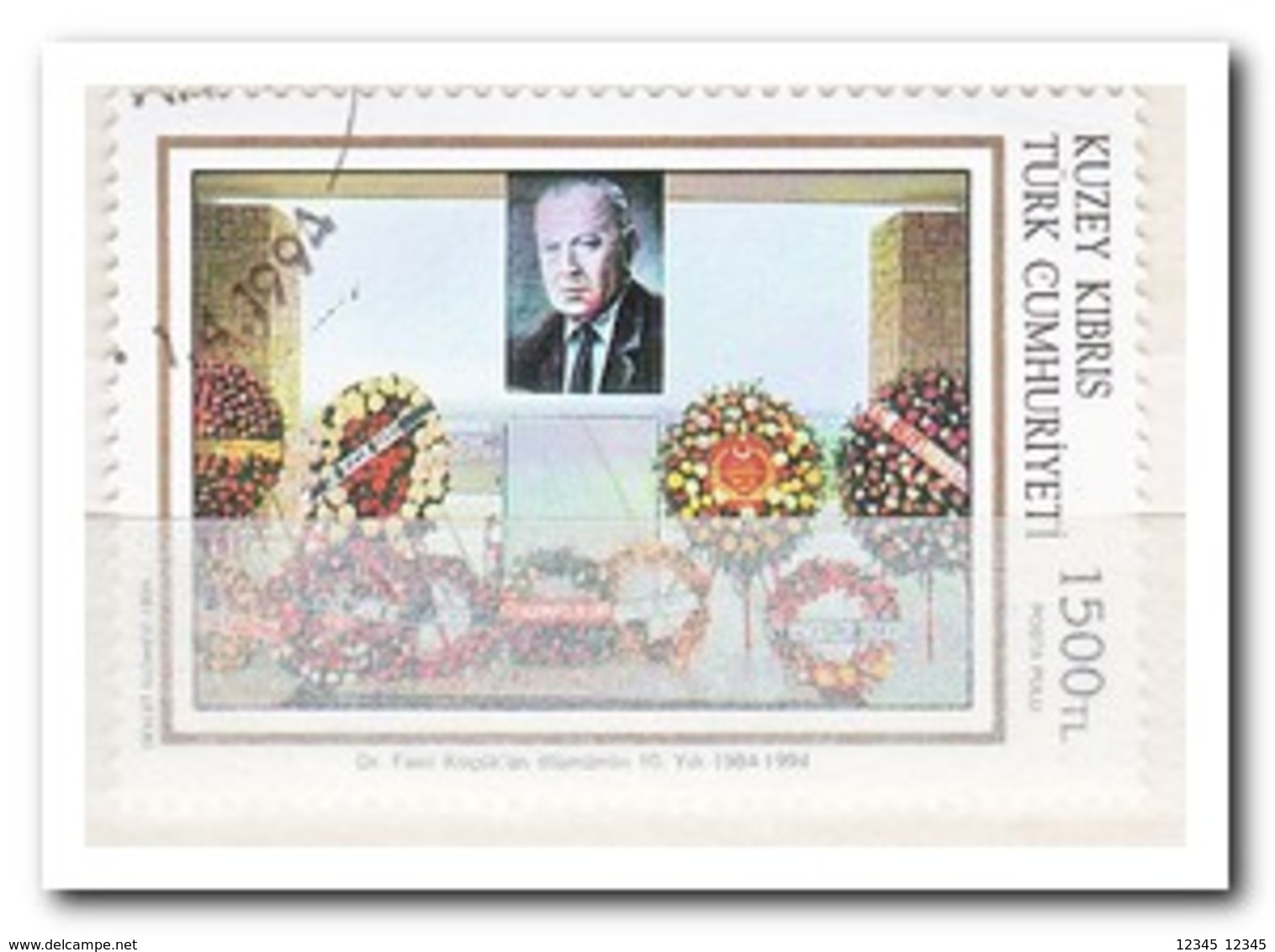 Turks Cyprus 1994, Gestempeld USED, Death Of Fazil Kücük - Used Stamps