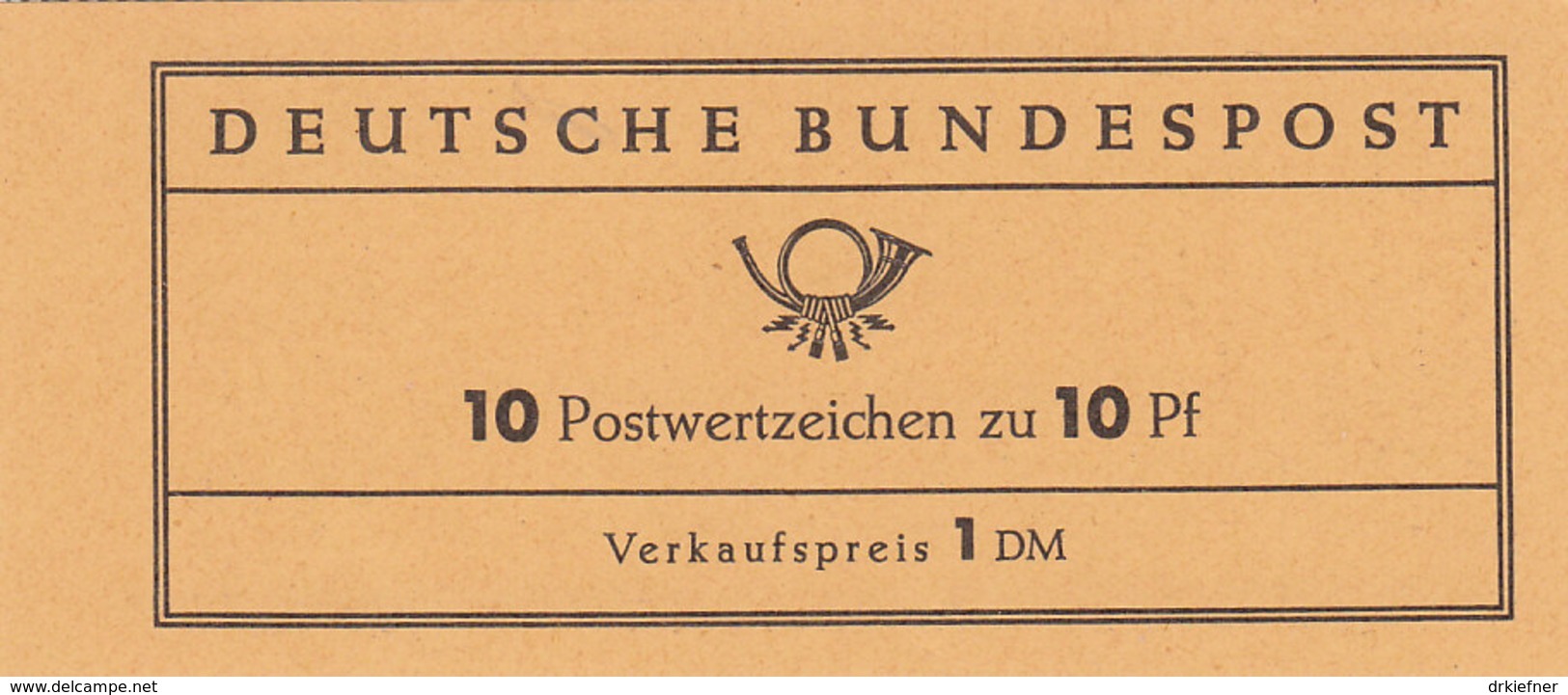 BRD MH 7 A I, Postfrisch **, Dürer 1961 - Sonstige & Ohne Zuordnung