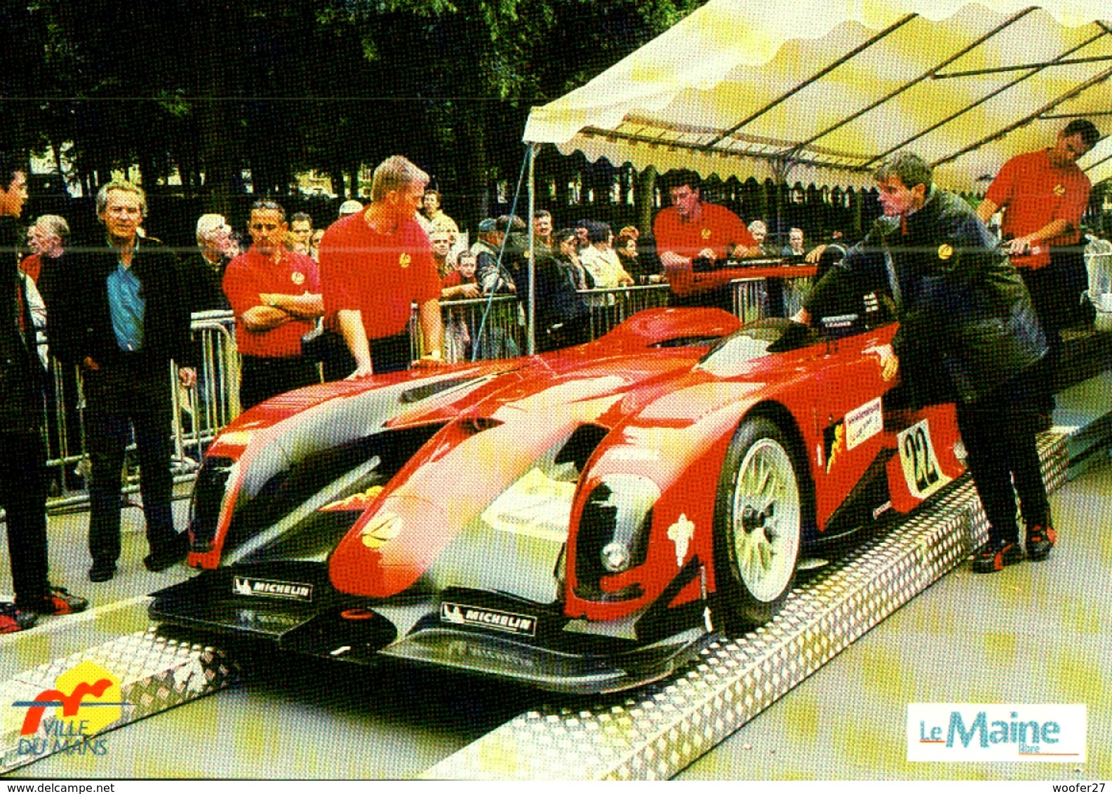 24 HEURES DU MANS , COURSE AUTOMOBILE , MICHEL VAILLANT En 2002 , DAMS Au Pesage , Le Leader - Le Mans