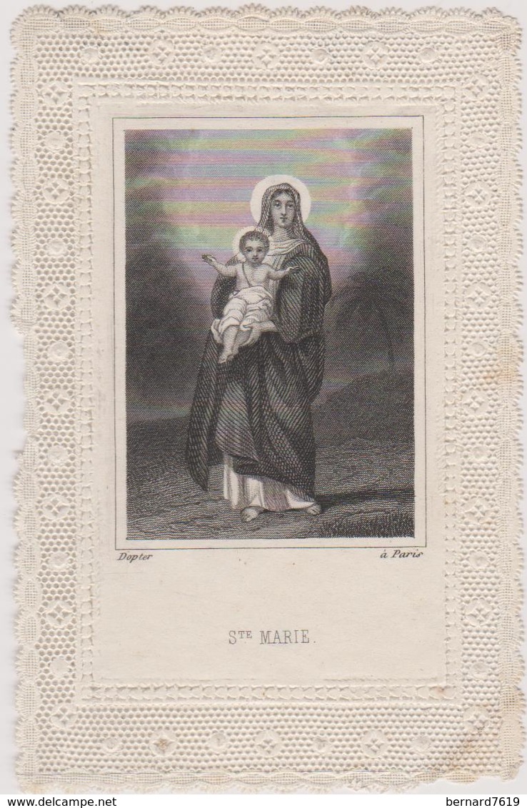 Image Religieuse Canivet    Sainte Marie  Dopter Paris - Devotion Images