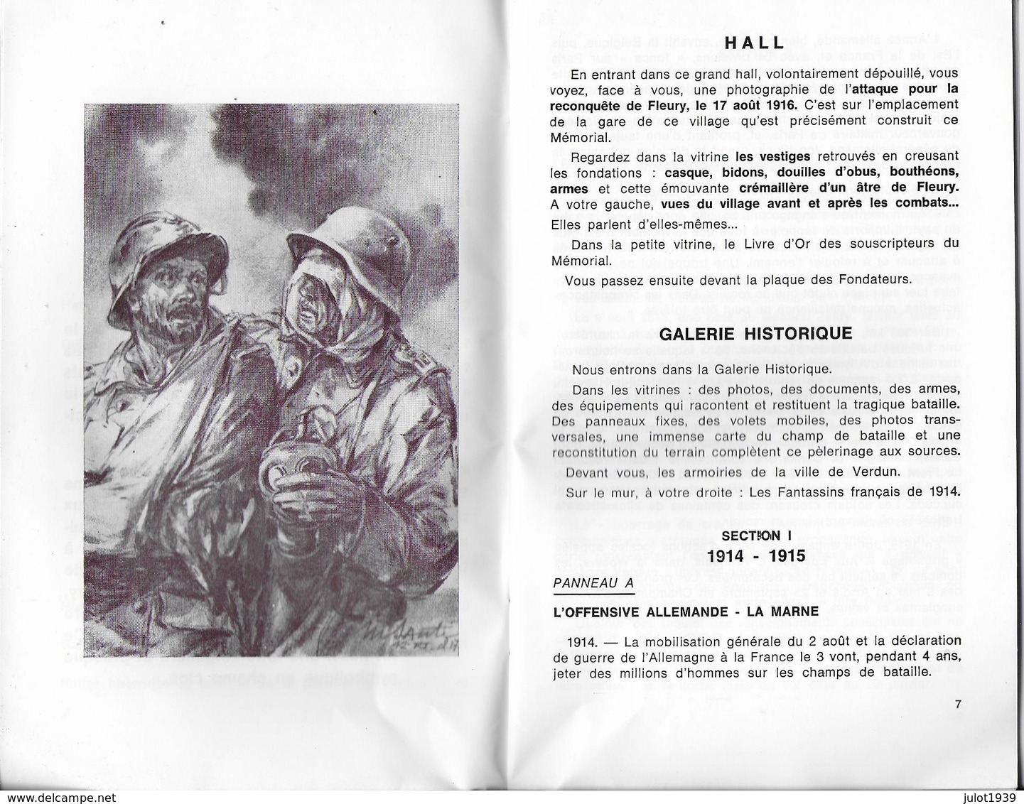 VERDUN  14 - 18 ..-- Guide Souvenir Mémorial - Musée . 48 Pages . Quelques Photos . - Verdun