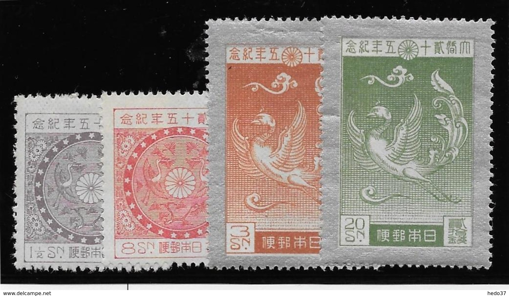 Japon N°186/189 - Neuf ** Sans Charnière - TB - Unused Stamps