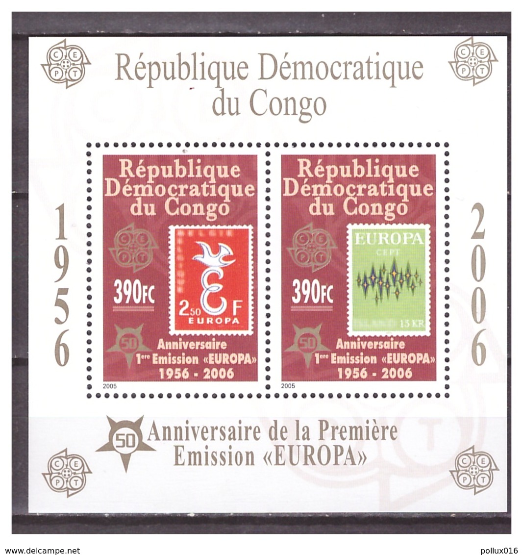 0912 Congo 2006 50 Year Europa Europe CEPT S/S MNH - 2006