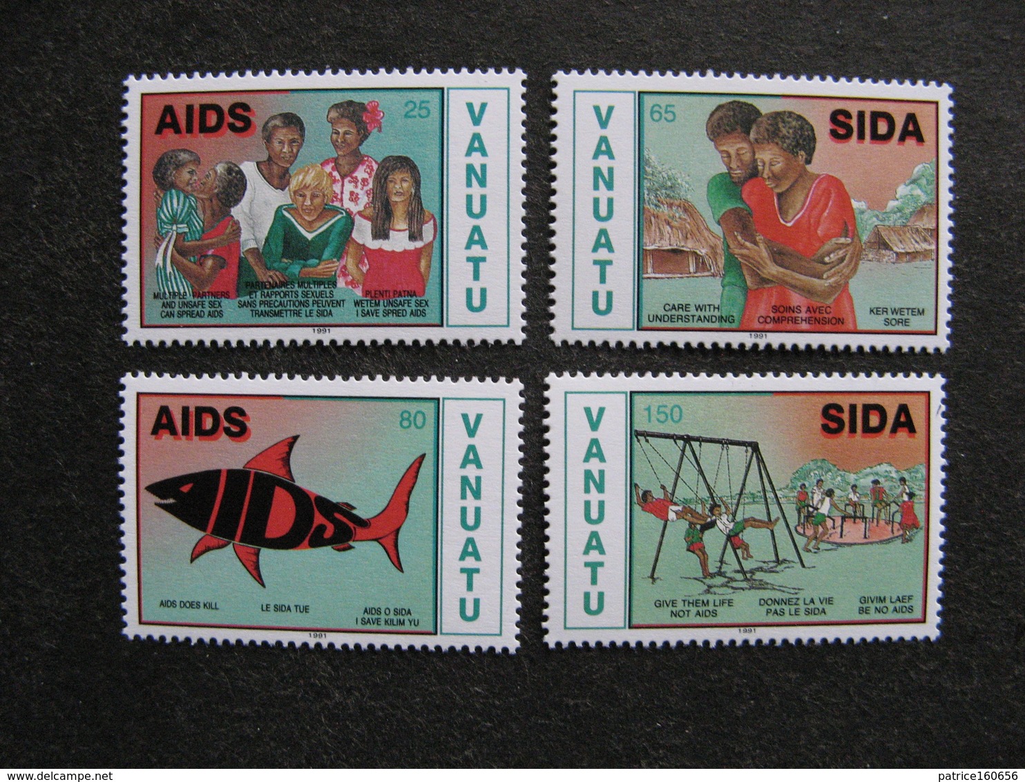 VANUATU: Série N° 870 Au N° 873, Neufs XX. - Vanuatu (1980-...)