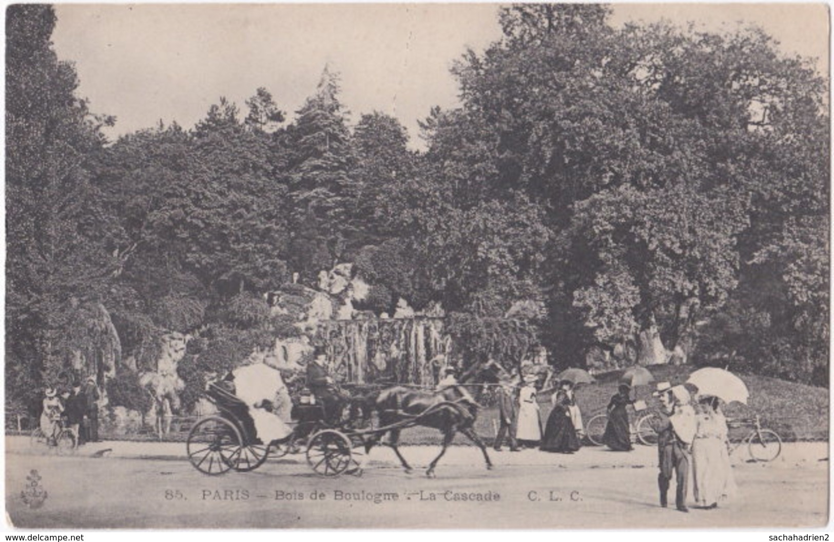 75. PARIS. Bois De Boulogne. La Cascade. 85 - Andere & Zonder Classificatie