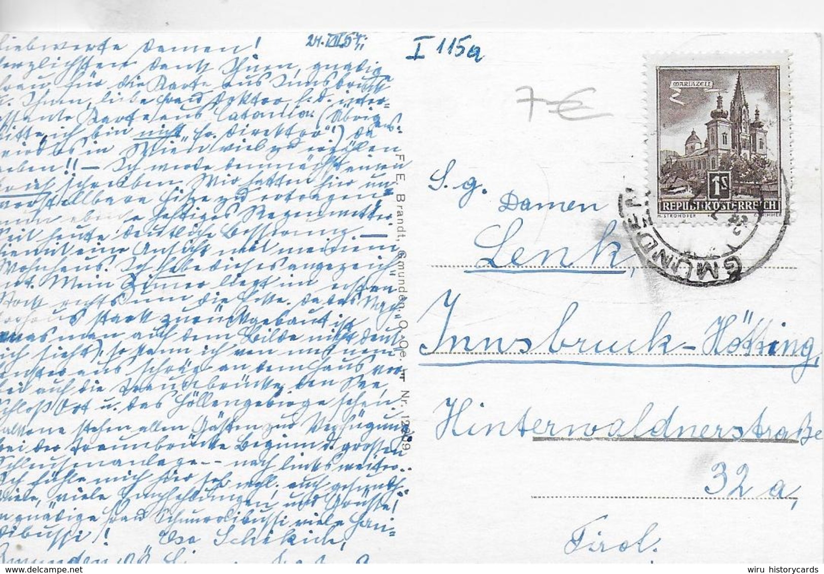 AK 0074  Gmunden - Verlag Brandt Um 1950 - Gmunden