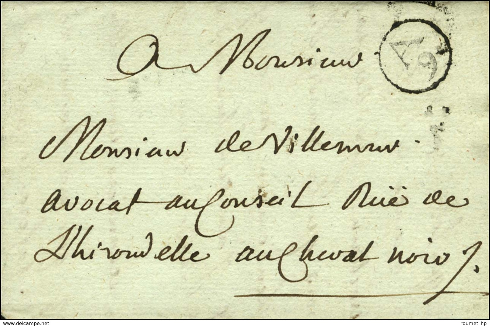 Lettre En Port Payé A / 9. 1781. - SUP. - 1701-1800: Précurseurs XVIII