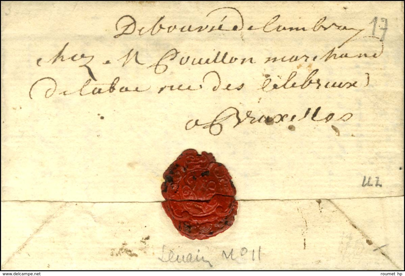 '' Déboursé De Cambray '' (L N° 11). 1767. - TB / SUP. - Autres & Non Classés