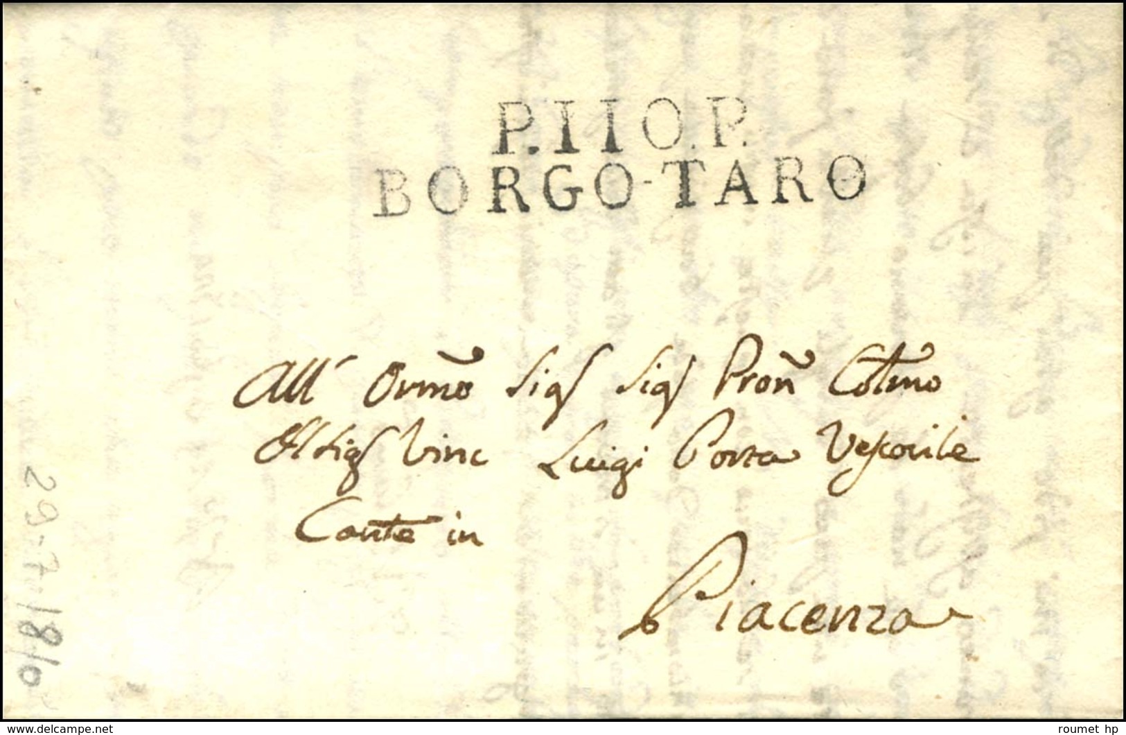 P.110.P. / BORGO-TARO. 1810. - SUP. - 1792-1815: Départements Conquis