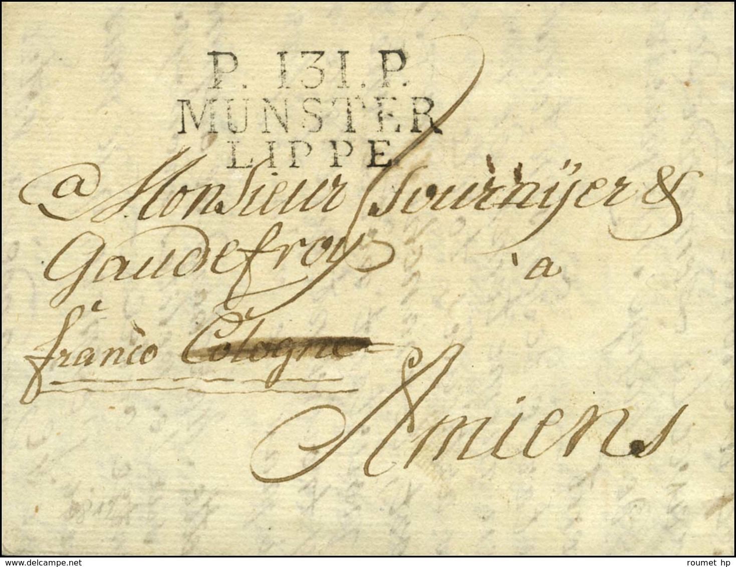 P.131.P. / MUNSTER / LIPPE. 1812. - SUP. - R. - 1792-1815: Départements Conquis