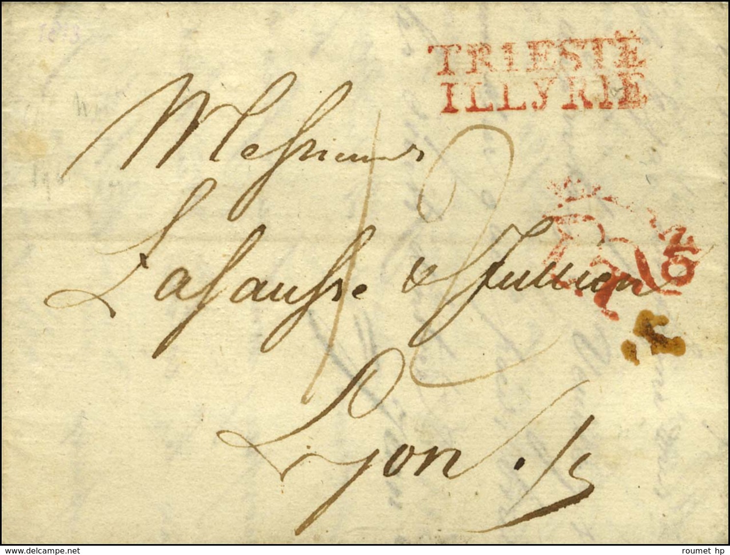 TRIESTE / ILLYRIE Rouge. 1813. - TB / SUP. - 1792-1815: Départements Conquis
