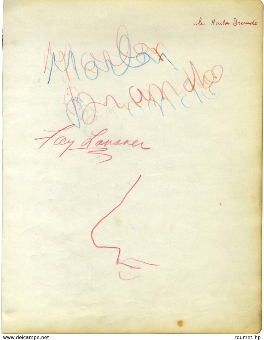 BRANDO Marlon (1924-2004), Acteur Et Réalisateur Américain. - Autres & Non Classés