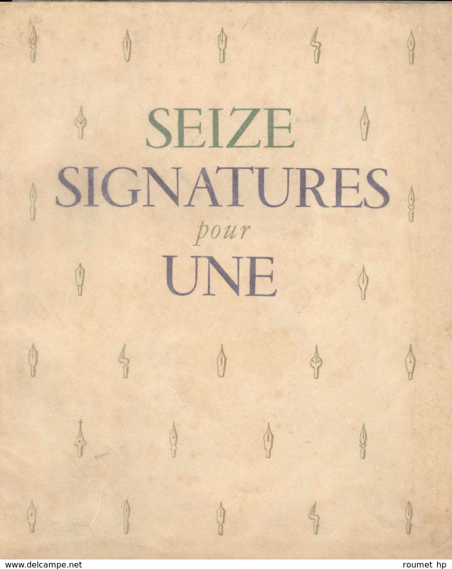 COLETTE Sidonie Gabrielle (1873-1954), Femme De Lettres. - Autres & Non Classés