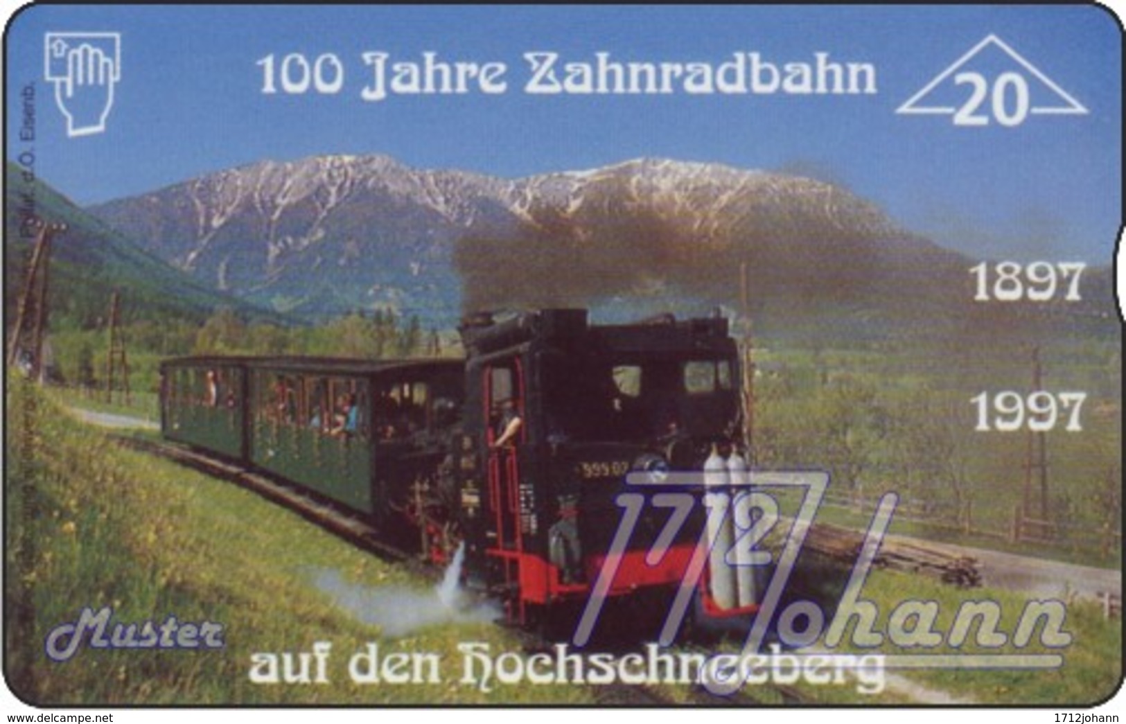 TWK Österreich Privat: "Zahnradbahn, 100 Jahre" Gebr. - Oesterreich