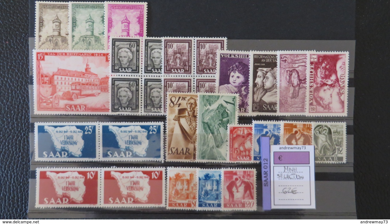 SAAR- NICE MNH SELECTION - Collezioni & Lotti