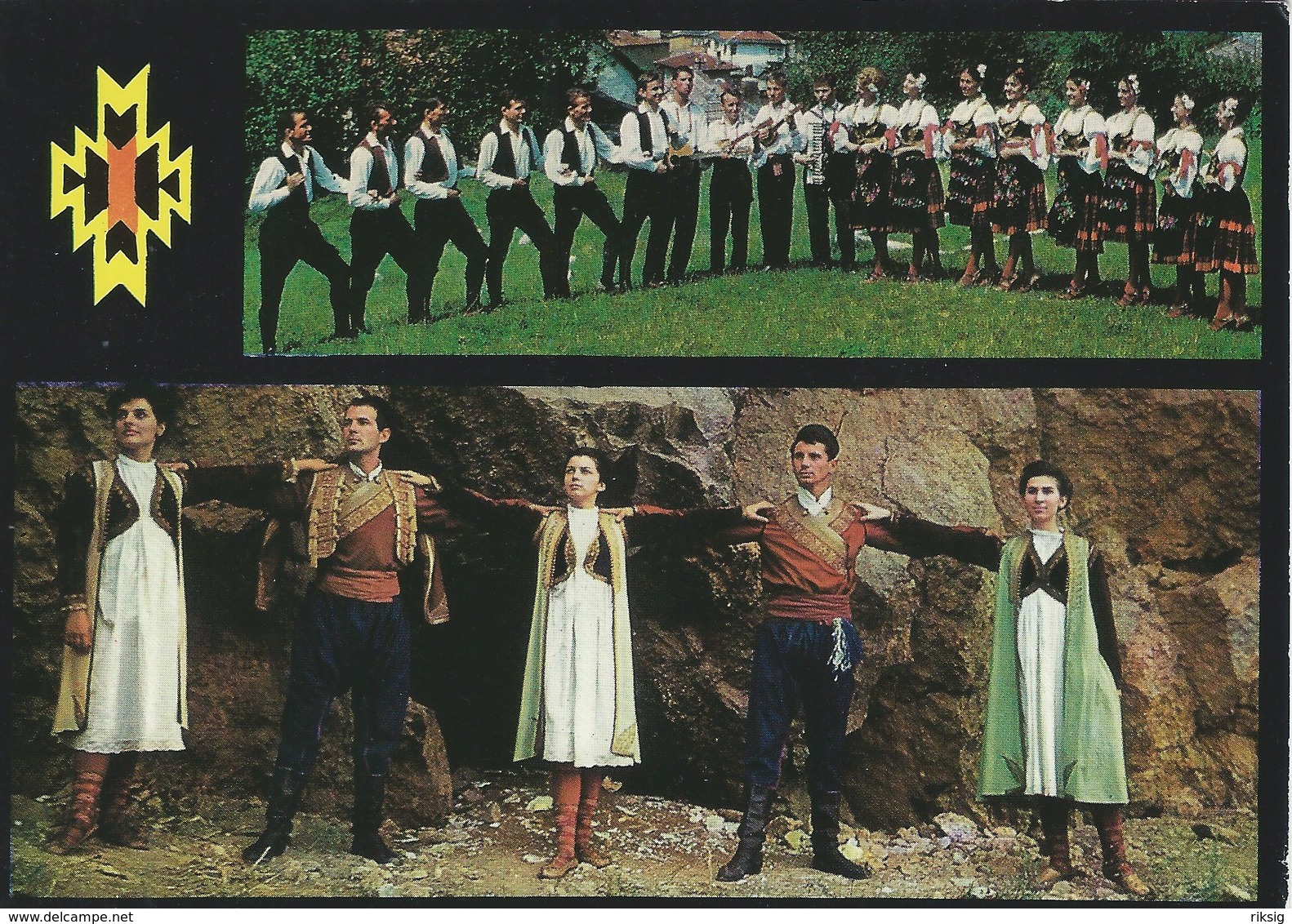 Jugoslovenski Folklor - Jugoslavien Costumes. B-3301 - Costumes