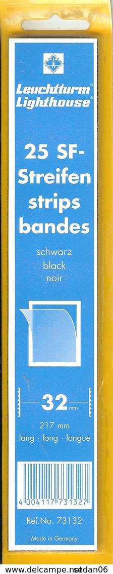 Leuchtturm - Bdes 217x32 Fond Noir (Réf. 73132) - Bandes Cristal