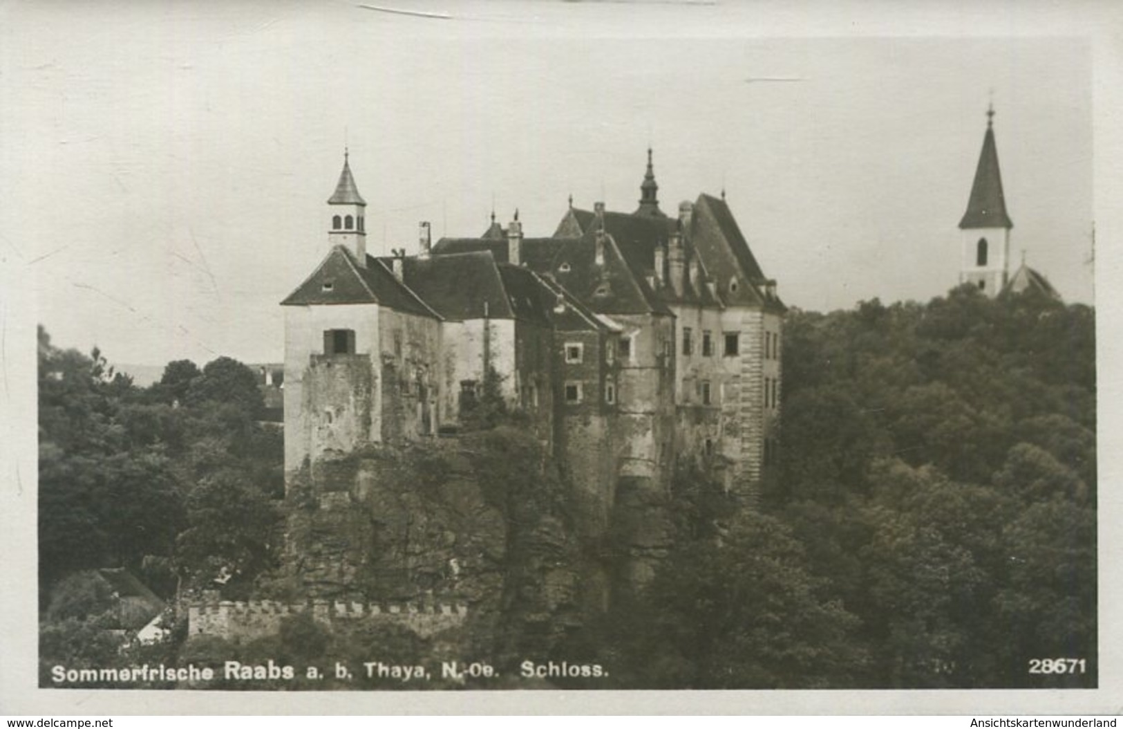 005869  Raabs An Der Thaya - Schloss - Raabs An Der Thaya