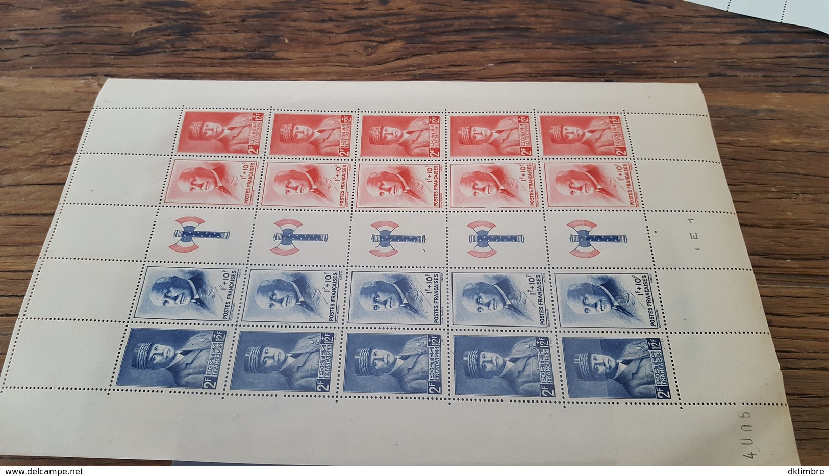 LOT 423084 TIMBRE DE FRANCE NEUF** BLOC - Hojas Completas