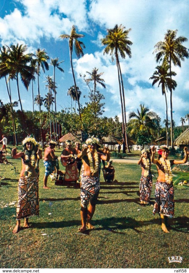 1 AK Tahiti * Welcome For Tourists In Tahiti * French Polynesia * Französisch Polynesien - IRIS Karte Nr. 69 - French Polynesia