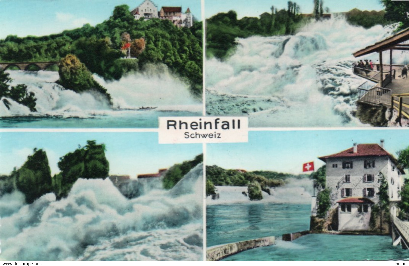 RHEINFALL- VIAGGIATA 1963-FOTOGRAFICA - Altri & Non Classificati