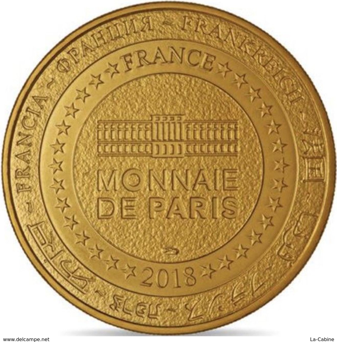 08 GIVET CITADELLE DE CHARLEMONT MÉDAILLE TOURISTIQUE MONNAIE DE PARIS 2018 JETON MEDALS TOKENS COINS - 2018