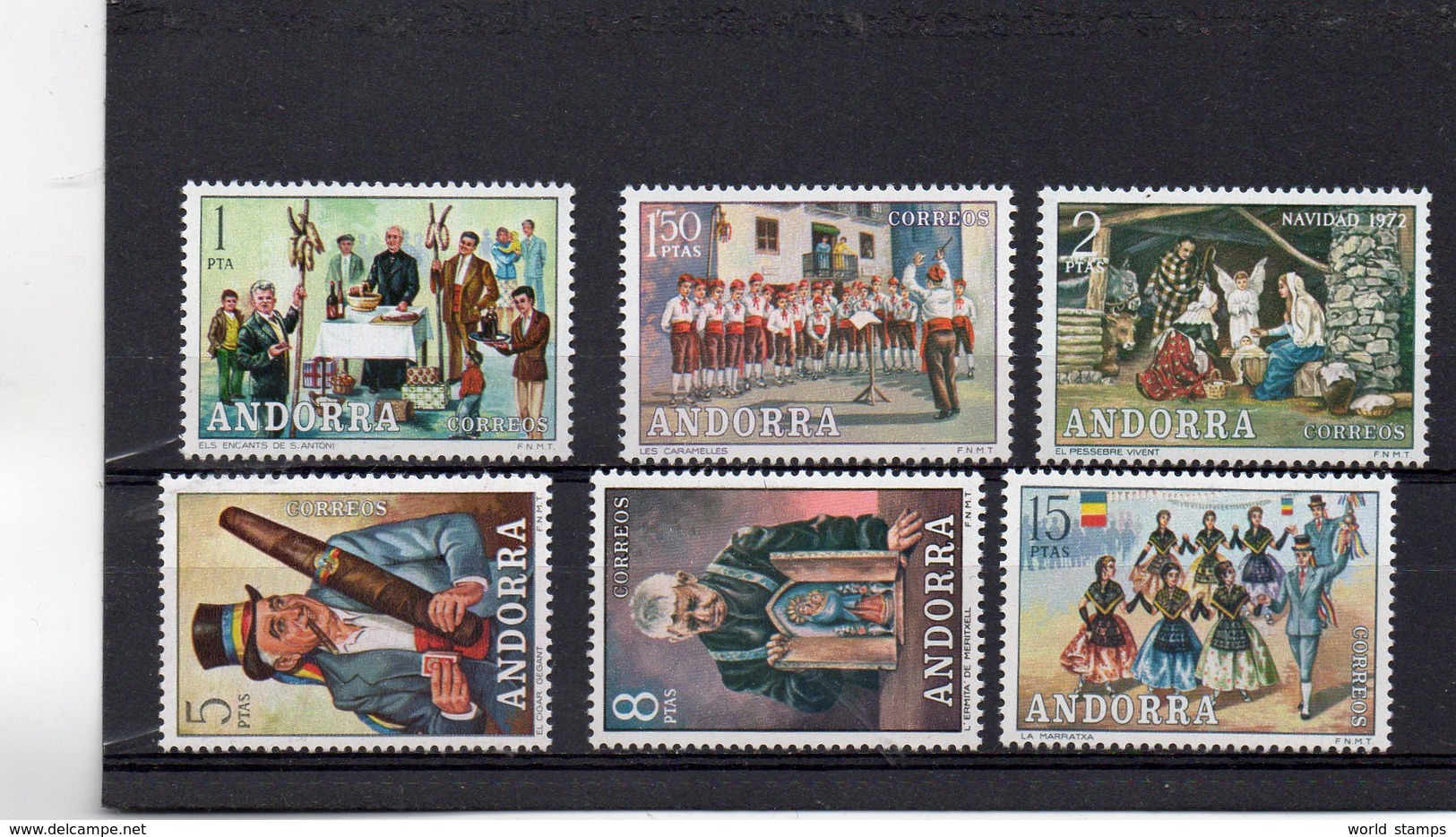 ANDORRE ESP. 1972 ** - Used Stamps