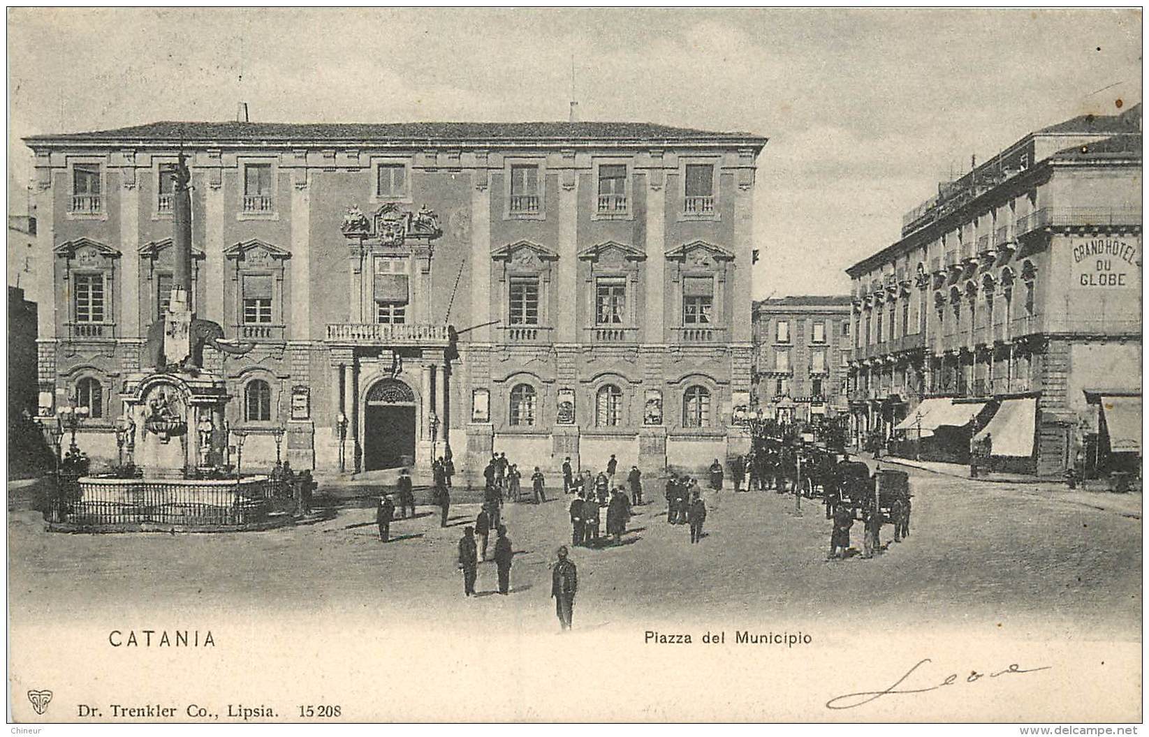 ITALIE CATANIA PLAZZA DEL MUNICIPIO - Catania