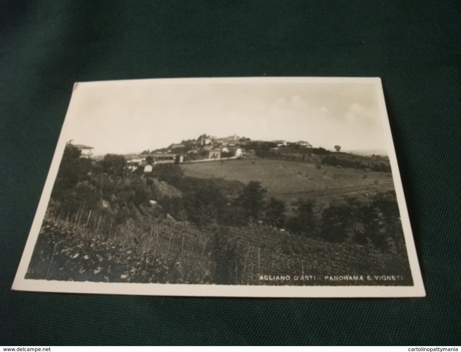 AGLIANO D'ASTI PANORAMA E VIGNETI  VIGNA PIEGA  1949 - Weinberge