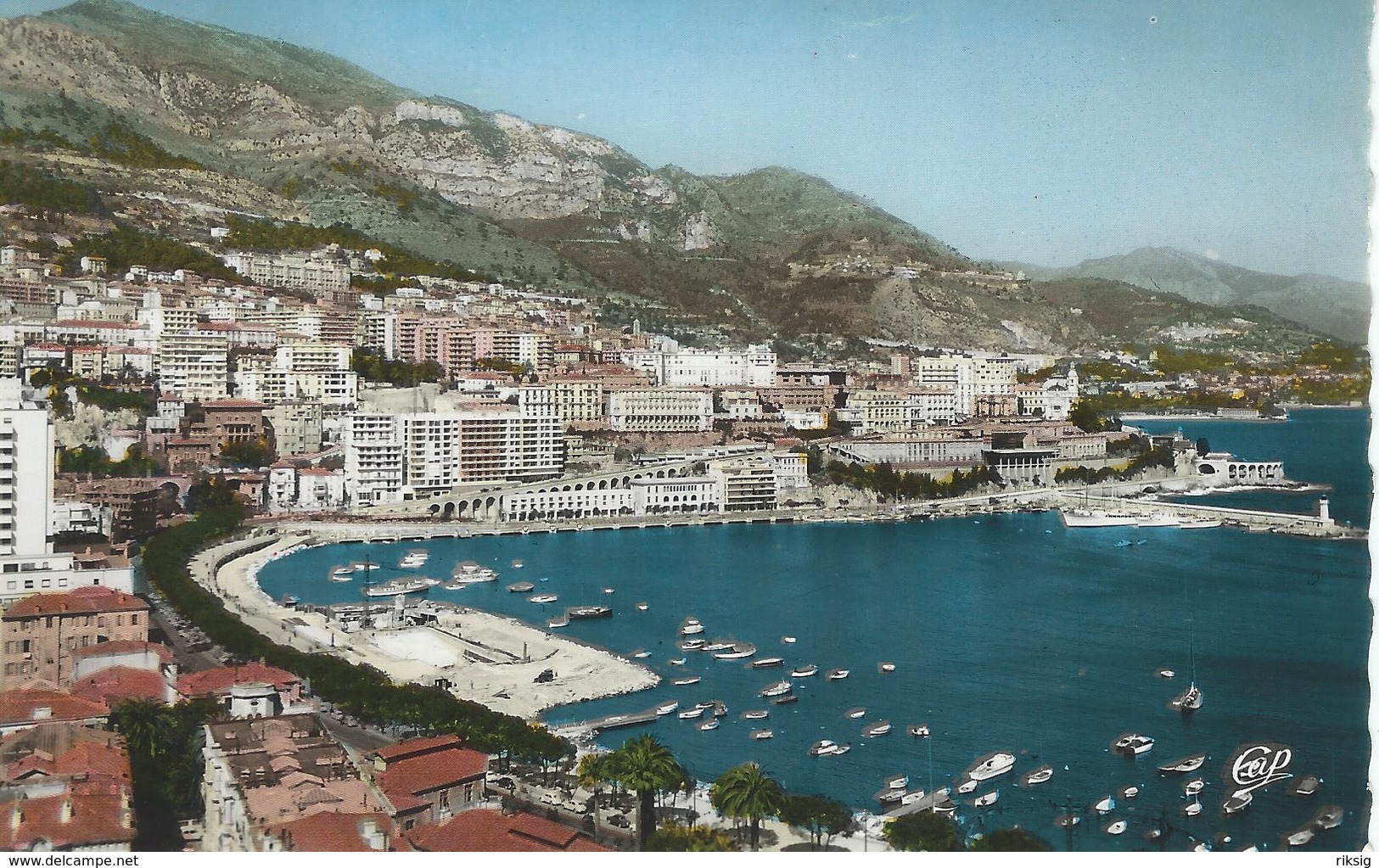 Monaco  - Vue Sur Le Port Et Monte-Carlo.  S-4502 - Monte-Carlo