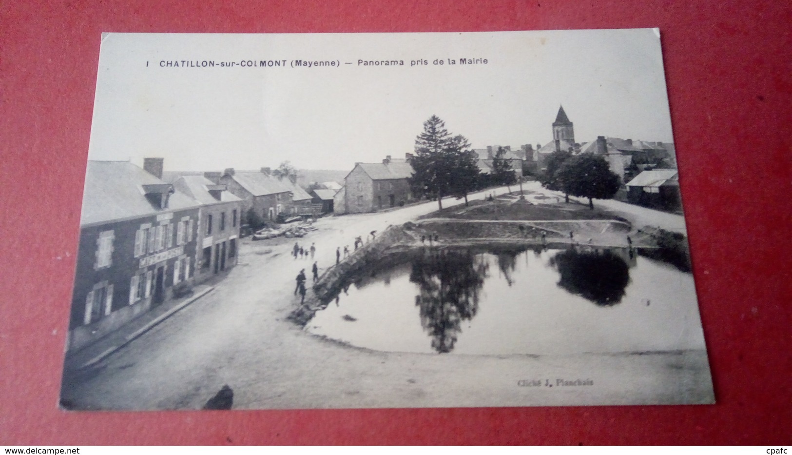 Chatillon Sur Colmont, Panorama Pris De La Mairie / Editions Planchais - Autres & Non Classés