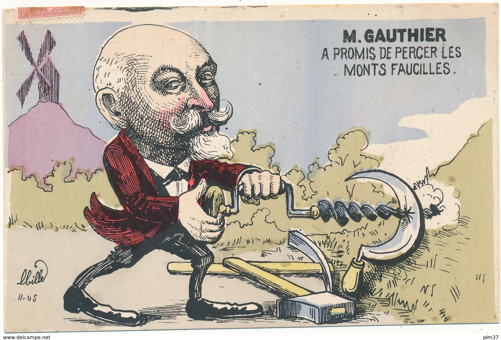 MILLE - M. Gauthier...percer Les Monts Faucilles - Mille
