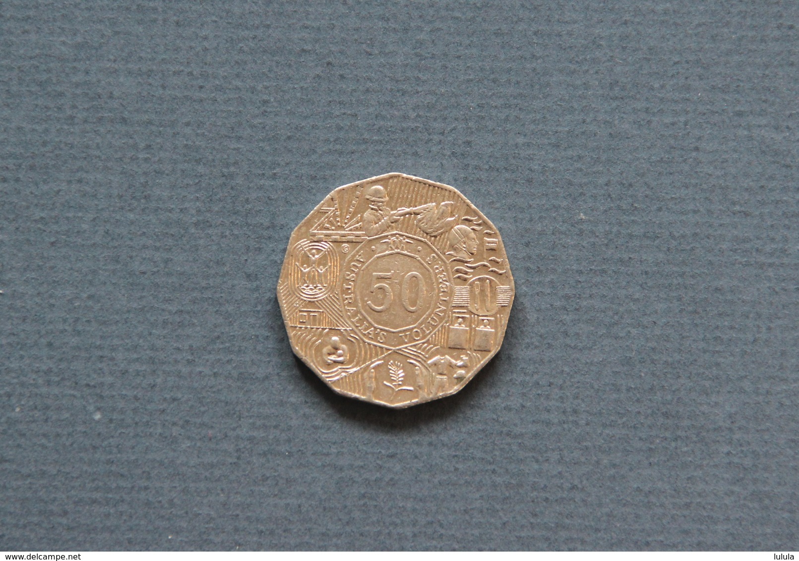 Australia's Volunteers 2003 50c Commemorative Coin QEII - 50 Cents