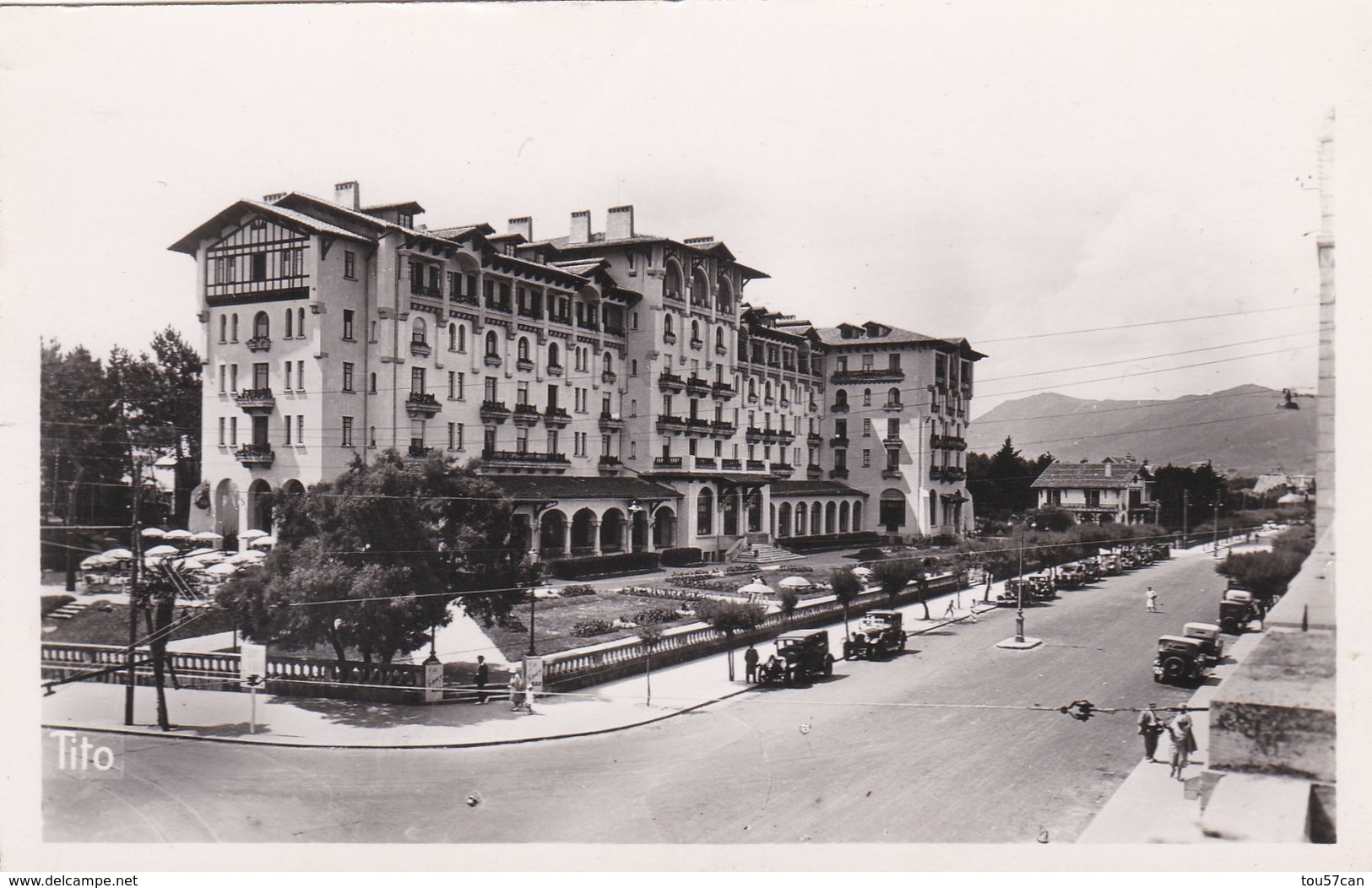 HENDAYE - PYRENEES ATLANTIQUES - (64)  - CPA ANIMÉE.. - Hendaye