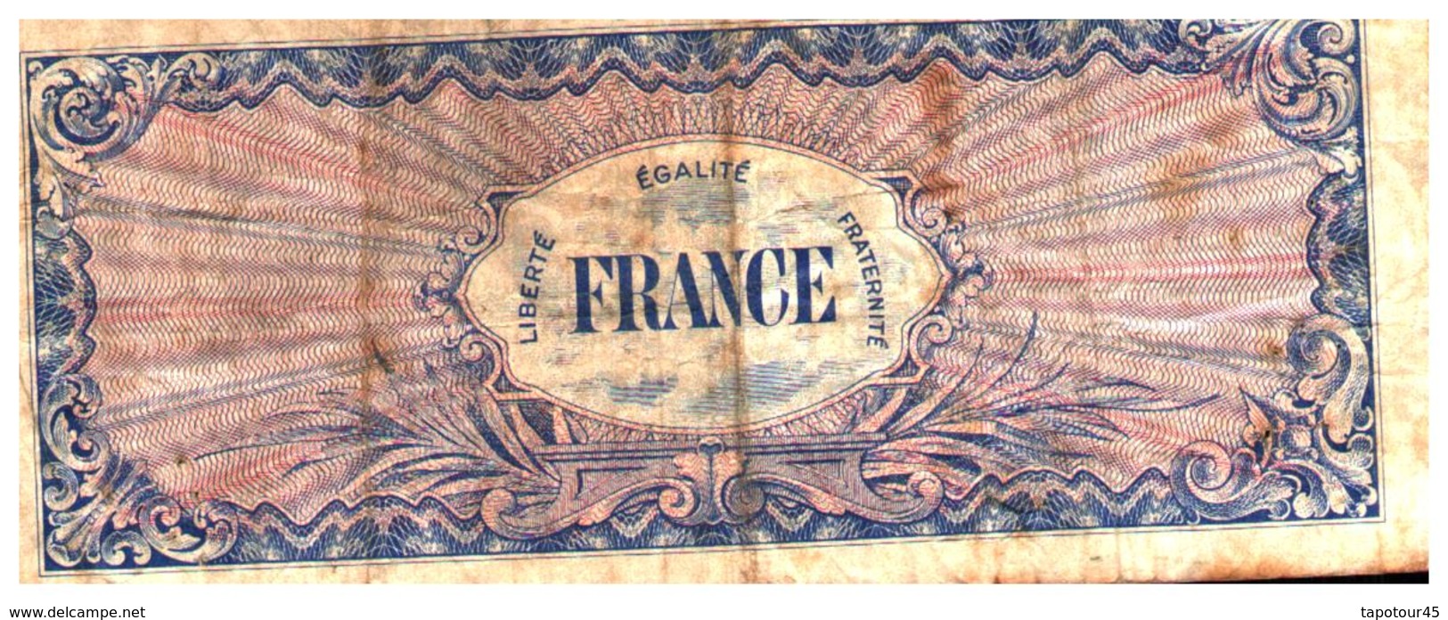 Billets > France > 100 Francs 1944 - 1945 Verso France