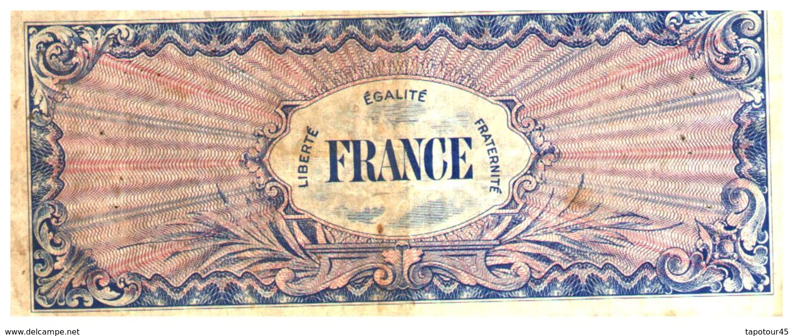 Billets > France > 100 Francs 1944 - 1945 Verso Francia