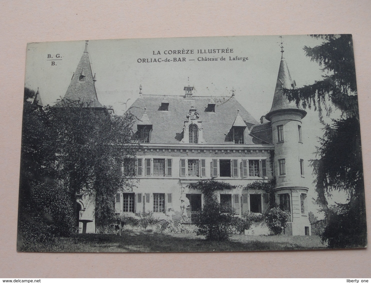 ORLIAC-de-BAR - Château De Lafarge ( .....Bessot...... ) Anno 1907 ( Zie/voir Photo ) ! - Tulle